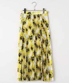 TABASA / タバサ ロング・マキシ丈スカート | フラワープリントプリーツスカート