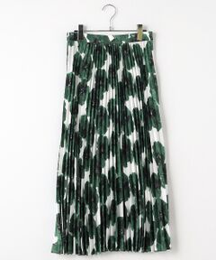 TABASA / タバサ ロング・マキシ丈スカート | フラワープリントプリーツスカート