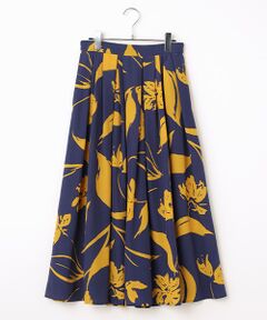チェリープリントスカート　ピンクハウス　ティアードロングスカート タグ付き　美品 チェリープリントスカート （ロング・マキシ丈スカート）｜PINK