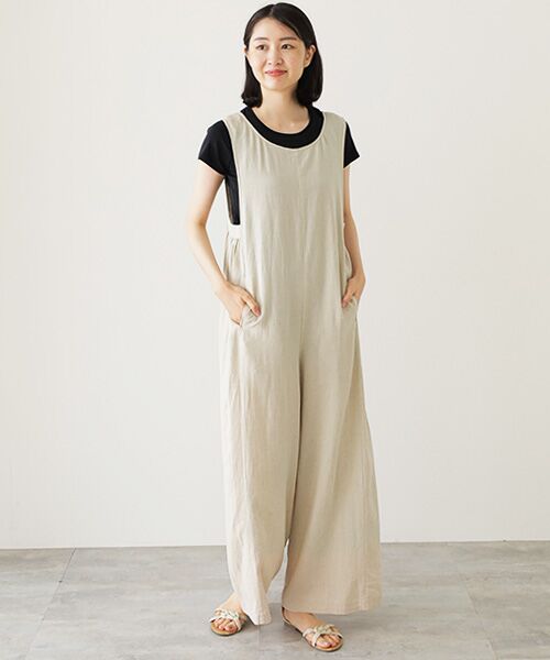 TABASA / タバサ サロペット・オールインワン | バイオキャンバスオールインワン | 詳細4