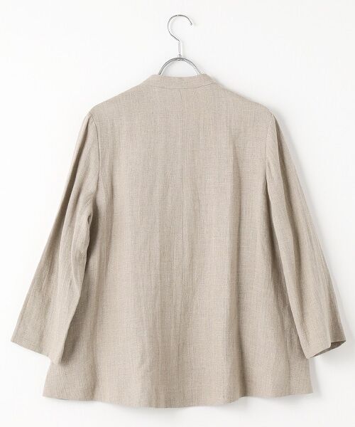 TABASA / タバサ その他アウター | リネンキャンバスジャケット | 詳細2