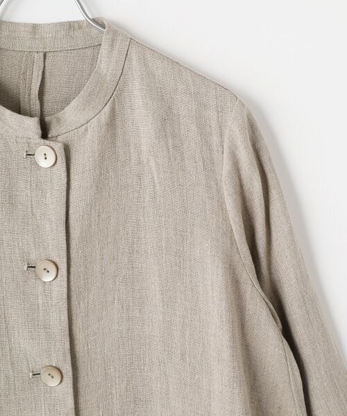 TABASA / タバサ その他アウター | リネンキャンバスジャケット | 詳細3