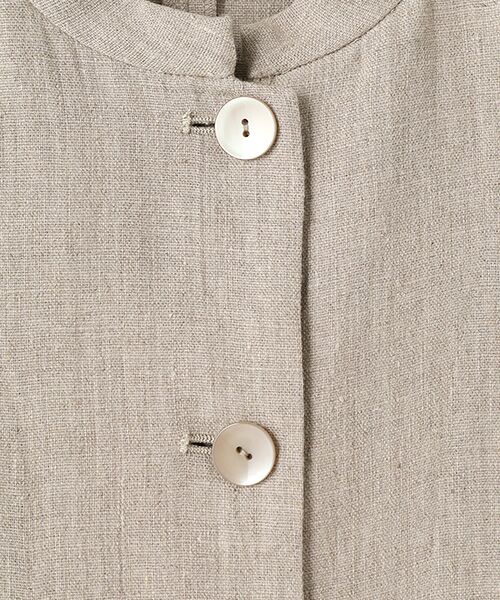 TABASA / タバサ その他アウター | リネンキャンバスジャケット | 詳細5