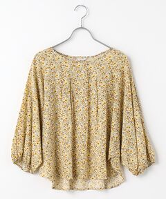 TABASA / タバサ コットンローン×ドットプリントブラウス コットンローン×ドットプリントブラウス （シャツ・ブラウス