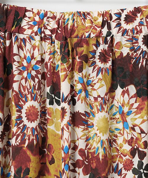 TABASA / タバサ その他パンツ | MIXフラワープリントパンツ | 詳細1