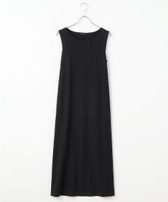 TABASA / タバサ ロング・マキシ丈ワンピース | 強撚ベアフライスノースリーブワンピース