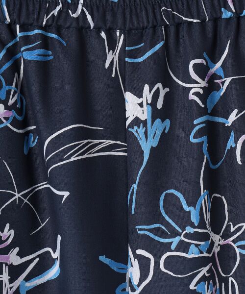 TABASA / タバサ その他パンツ | ラインフラワープリントパンツ | 詳細6