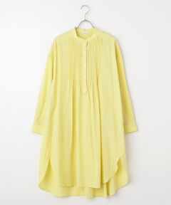 TABASA / タバサ チュニック | ワッシャーローンバンドカラーチュニック