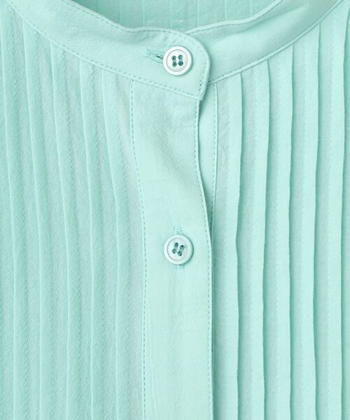 TABASA / タバサ チュニック | ワッシャーローンバンドカラーチュニック | 詳細3