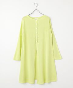 TABASA / タバサ カーディガン・ボレロ | コットン/アセテート天竺ロングカーディガン