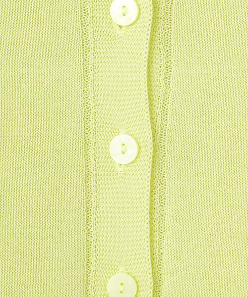 TABASA / タバサ カーディガン・ボレロ | コットン/アセテート天竺ロングカーディガン | 詳細3