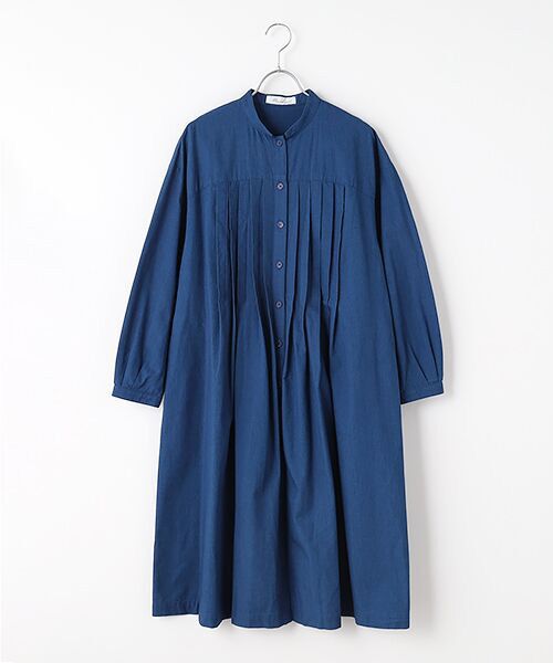 TABASA / タバサ ロング・マキシ丈ワンピース | シャンブレーデニムシャツワンピース | 詳細7
