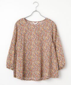 TABASA / タバサ シャツ・ブラウス | コットンスラブローン×プチフラワープリントブラウス