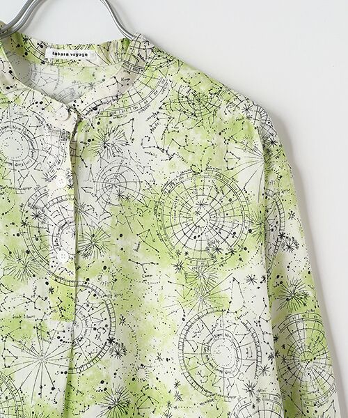 TABASA / タバサ シャツ・ブラウス | ローン×星座プリントブラウス | 詳細2