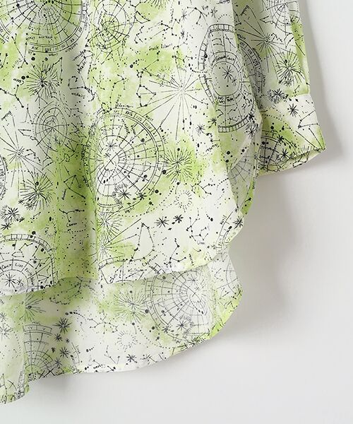 TABASA / タバサ シャツ・ブラウス | ローン×星座プリントブラウス | 詳細3