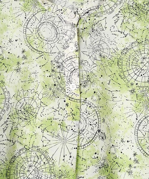 TABASA / タバサ シャツ・ブラウス | ローン×星座プリントブラウス | 詳細4