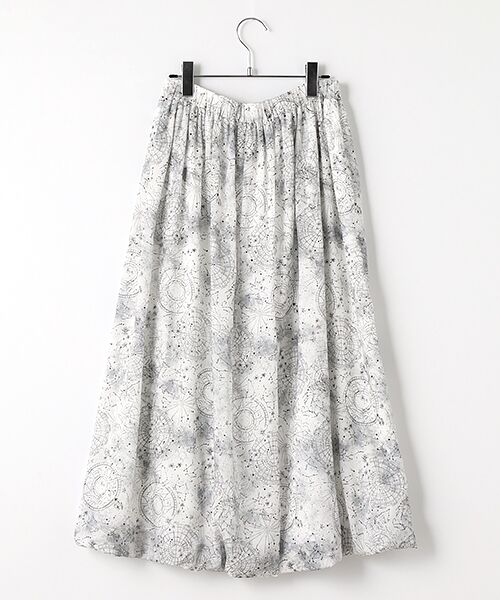 TABASA / タバサ ロング・マキシ丈スカート | ローン×星座プリントスカート | 詳細1