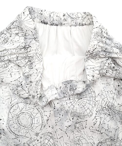 TABASA / タバサ ロング・マキシ丈スカート | ローン×星座プリントスカート | 詳細4