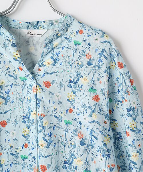 TABASA / タバサ シャツ・ブラウス | ヴィンテージフラワープリントブラウス | 詳細4