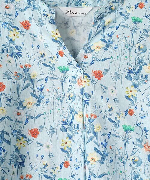 TABASA / タバサ シャツ・ブラウス | ヴィンテージフラワープリントブラウス | 詳細6