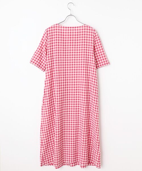 TABASA / タバサ ロング・マキシ丈ワンピース | コットンギンガムワンピース | 詳細1