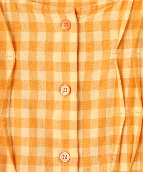 TABASA / タバサ ロング・マキシ丈ワンピース | コットンギンガムワンピース | 詳細6