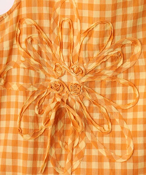 TABASA / タバサ チュニック | コットンギンガムチュニック | 詳細2