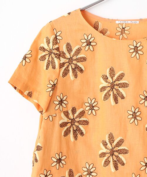 TABASA / タバサ チュニック | フラワーエンブロイダリーチュニック | 詳細2