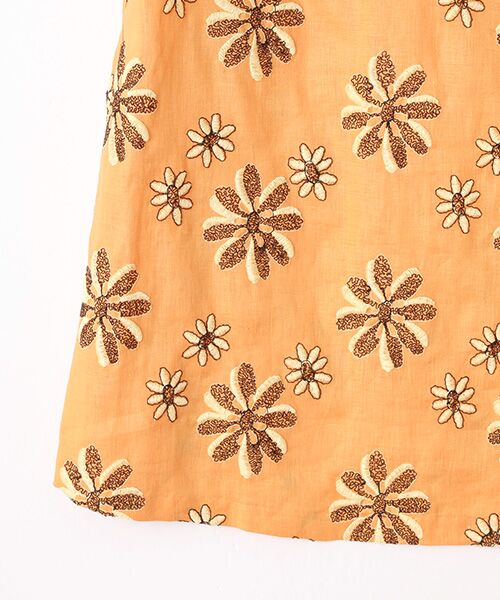 TABASA / タバサ チュニック | フラワーエンブロイダリーチュニック | 詳細3