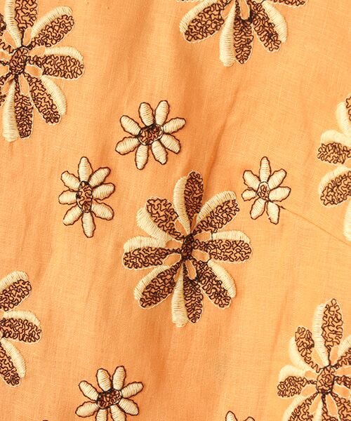 TABASA / タバサ チュニック | フラワーエンブロイダリーチュニック | 詳細4