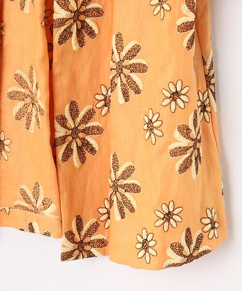 TABASA / タバサ その他アウター | フラワーエンブロイダリーコート | 詳細4