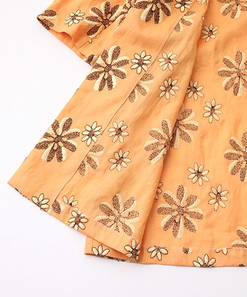 TABASA / タバサ その他アウター | フラワーエンブロイダリーコート | 詳細5