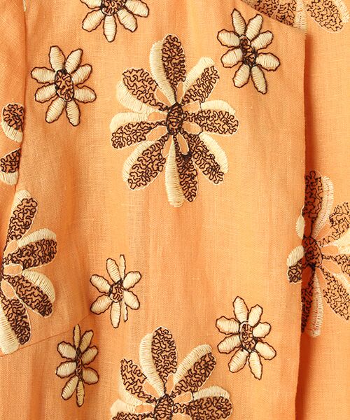 TABASA / タバサ その他アウター | フラワーエンブロイダリーコート | 詳細6