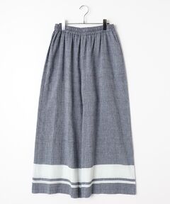 TABASA / タバサ その他パンツ | コットンカディボーダーパンツ