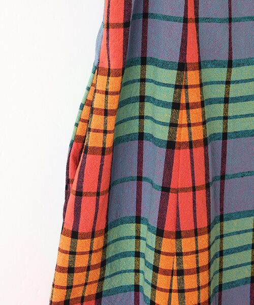 TABASA / タバサ ベスト | マルチタータンチェックジレ | 詳細3