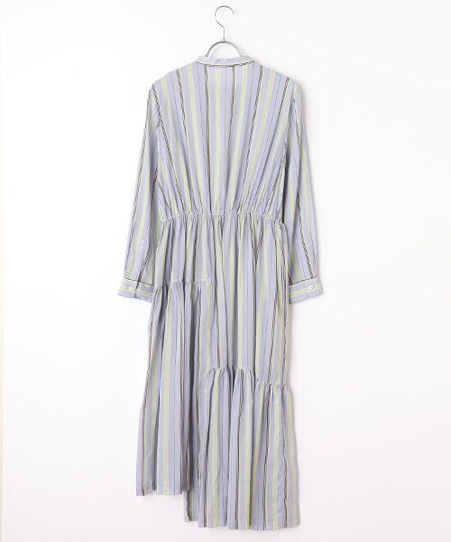 TABASA / タバサ ロング・マキシ丈ワンピース | ドライキュプラストライプワンピース | 詳細3