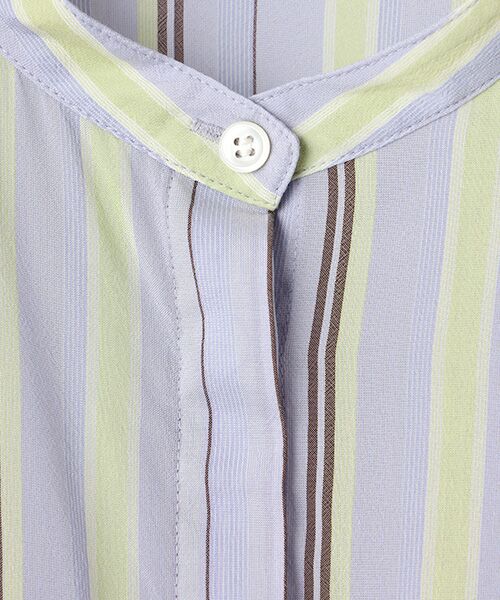 TABASA / タバサ ロング・マキシ丈ワンピース | ドライキュプラストライプワンピース | 詳細9