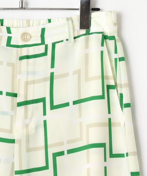 TABASA / タバサ その他パンツ | ジオメトリックプリントパンツ | 詳細2