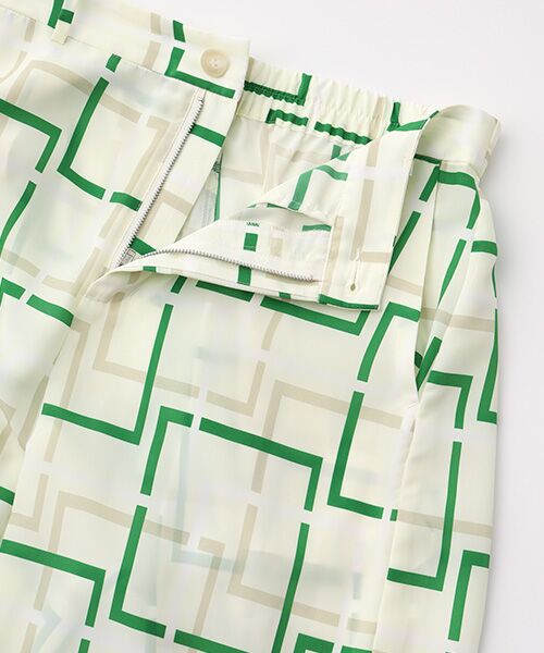 TABASA / タバサ その他パンツ | ジオメトリックプリントパンツ | 詳細4