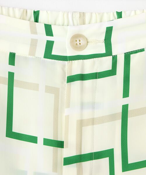 TABASA / タバサ その他パンツ | ジオメトリックプリントパンツ | 詳細5