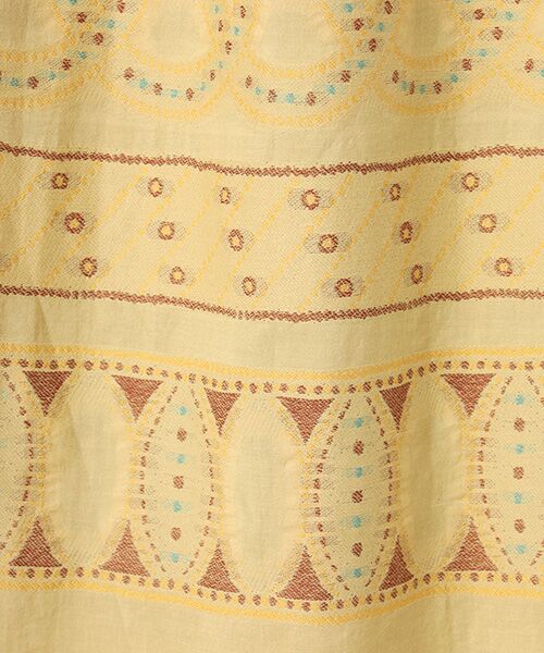 TABASA / タバサ ロング・マキシ丈ワンピース | ジオメトリックジャガードワンピース | 詳細1