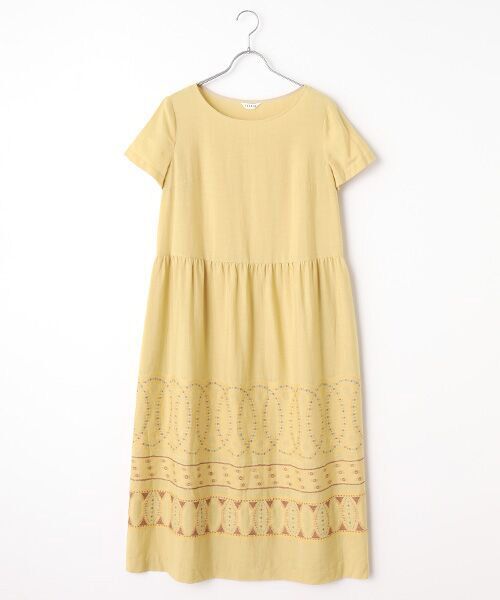 TABASA / タバサ ロング・マキシ丈ワンピース | ジオメトリックジャガードワンピース | 詳細5