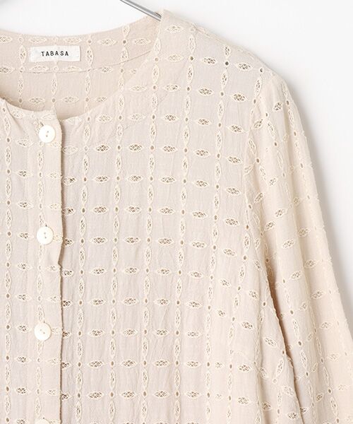 TABASA / タバサ その他アウター | カットワーク刺繍コート | 詳細2