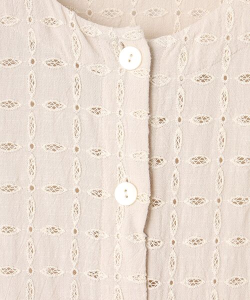 TABASA / タバサ その他アウター | カットワーク刺繍コート | 詳細5