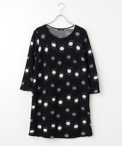 TABASA / タバサ チュニック | 穴あきドットジャガードチュニック