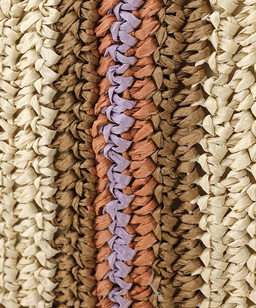 TABASA / タバサ ハンドバッグ | ☆テープ風ストライプバッグ | 詳細7