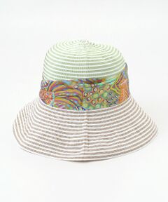TABASA / タバサ ハット | ☆プリントリボンカプリーヌ