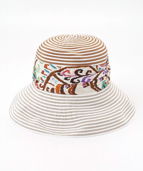TABASA / タバサ ハット | ☆プリントリボンカプリーヌ | 詳細1