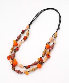 TABASA / タバサ ネックレス・ペンダント・チョーカー | ☆テープビーズ2連ネックレス