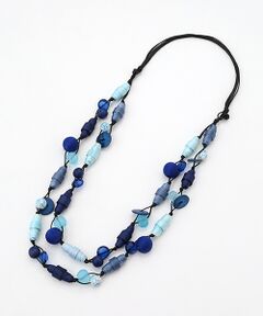 TABASA / タバサ ネックレス・ペンダント・チョーカー | ☆テープビーズ2連ネックレス